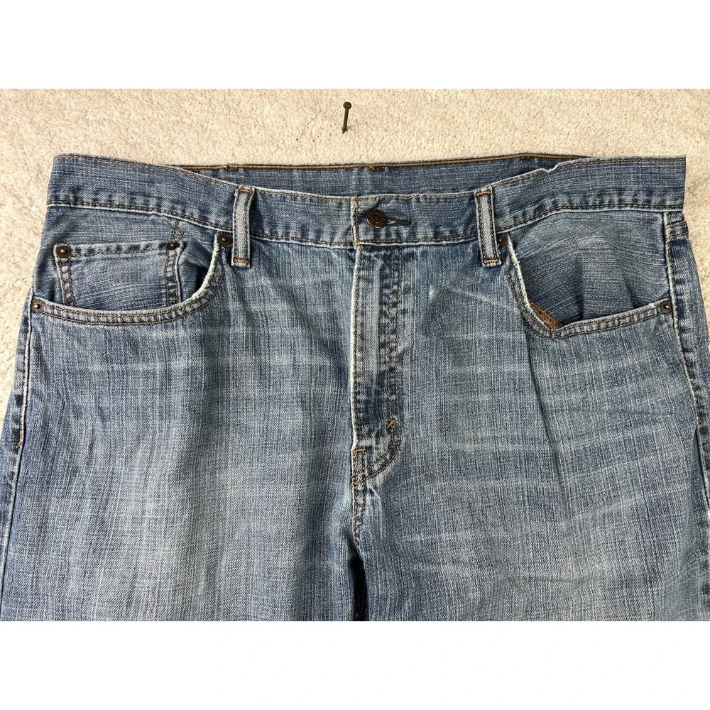 Levi's 559 Men's Jeans Light Wash‎ Straight Leg 38x30 Cotton Denim